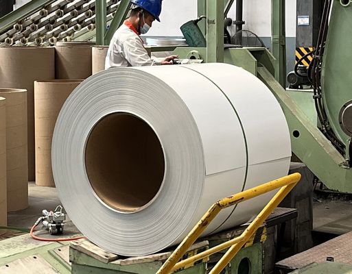 Brazilië PPGL RAL9003 Single White PPAL CS-B Gekrompen dakpaneel tegels Kleurplaat spoel Voorgeschilderd Aluzinc staal