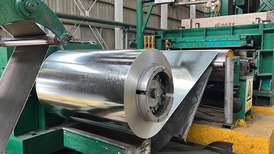 ASTM DIN GB JIS3302 Warm gegalvaniseerde stalen GI spoelen SGCC SGCD Z125 Passivatie