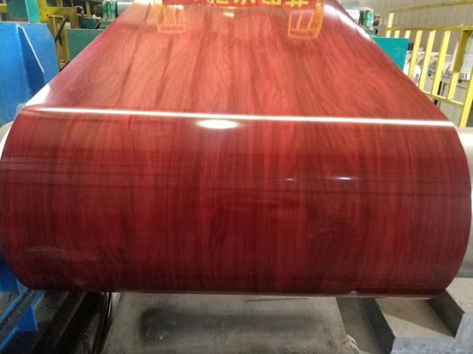 Z100-275 Voorafgewerkte stalen spoelen PPGI Hout en steengranen