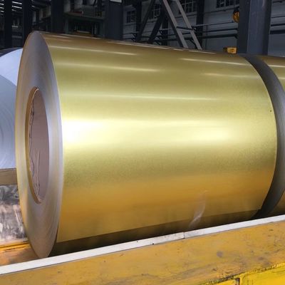 Gouden kleur Vingerdruk AFP AZ70 GL Galvalue 55% ALU-ZINK Stalen spoelen g550 full har
