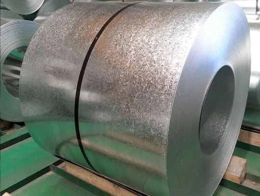 Regelmatig helder Spangle gegalvaniseerd stalen plaat in spoelen Zink 90g Gekromd DX51D S280GD