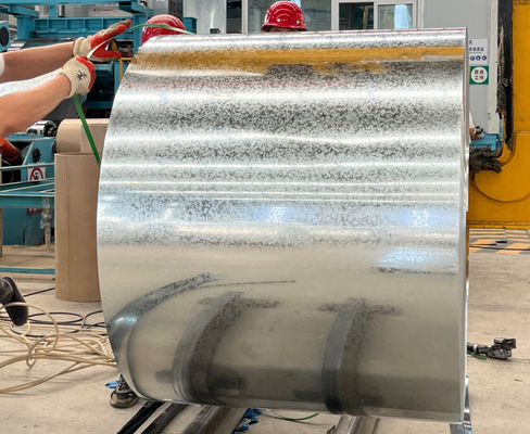 G90 gegalvaniseerde stalen spoelen ASTM A653M EN10143 dakstaal spoel