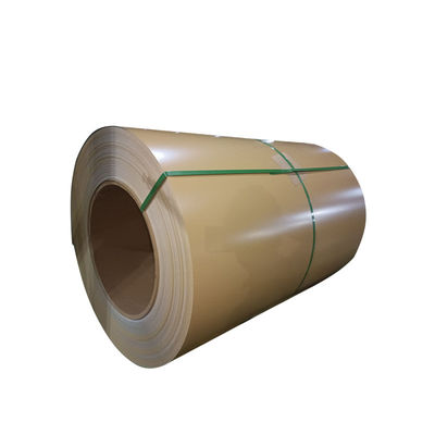 Classic Cream Gutters HDP Aluminium Coils 3003H24 PE/Color Coated/Prepainted/Color Coated Aluminium Mill Afgerond