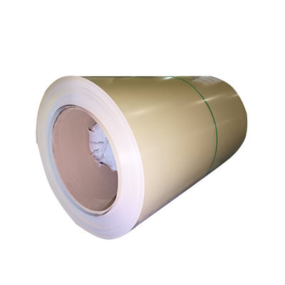RAL1015 Lichte ivoor HDP 3003H26 Aluminium spoelen gespleten spoelen PVDF voorgeverfde aluminium spoel RAL1014