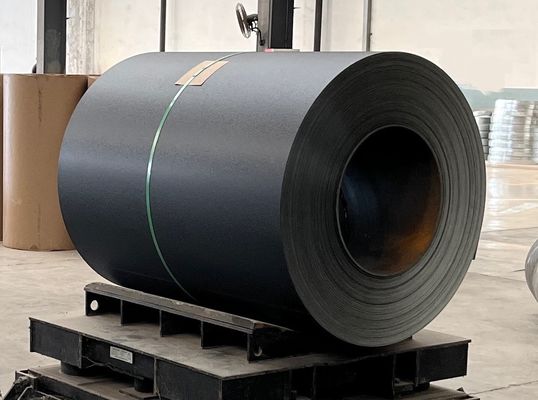 Textured RAL9004 Black Matt Mesh Colour Coated Steel Sheet 28 Gauge