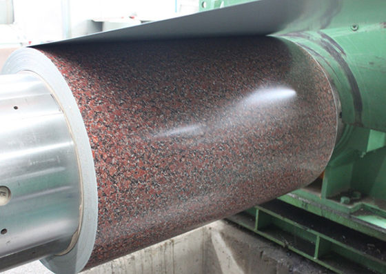 3003 H26 Aluminium Granit Spiraal 0,80*1200 PVDF Kleurrijke ALUMINIUM Wandbekleding Op maat gemaakte Patroon 50 Jaar Garantie