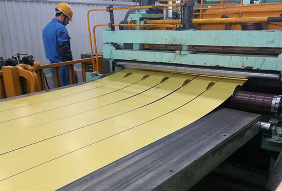 Lichte staalhuis G550 Structurele staal AZ150g Galvalume staal spoel AFP 55% Alu-zinc staal spleet spoelen Anti-finger print