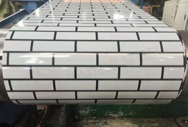 Op maat gemaakte rustieke voorgeverfde stalen spoel met steenvast patroon Z60 0.6*1220mm GB/T2518-88