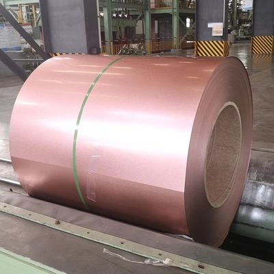 1200 mm AZ120 GL Galvalume 55% ALU ZINK spoelen Roze Gouden Anti Finger Print