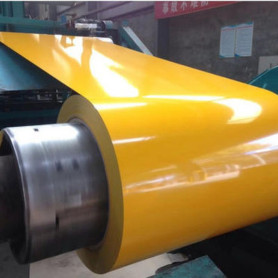 Bovenzijde 15μM~55μM Kleurgecoate aluminium spoel / PPGI / PPGL AZ30-AZ275 dakpannen