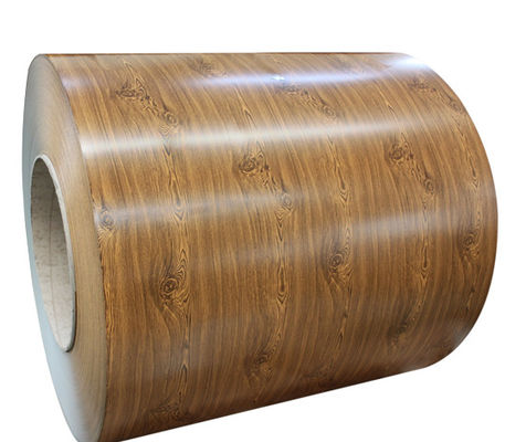 1.2mm PVDF houtkorrel aluminium spoel 3003H24 Printech kleur spoel 50 jaar garantie Printech kleur coated spoel
