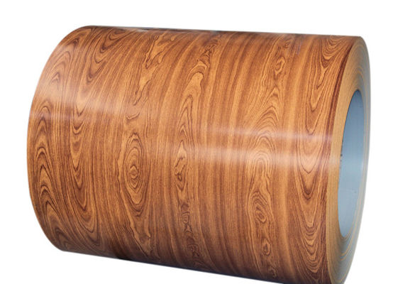 3003H24 H26 Aluminium spoel PVDF Printech Hout Korrel Kleur Spoel 50 Jaar Garantie 1,2 mm Kleur Gecoate Spoel