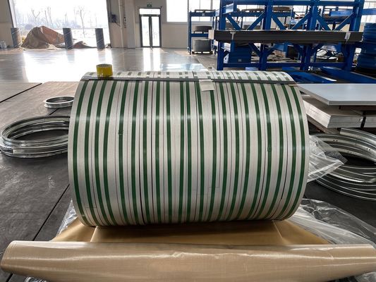 ASTM DIN GB Z275 Z180 G350 Dx51d Dx52D SPCC Spangle Zinkgecoate Galvalume Steel Strip Coil Standaard Zeevaardig Verpakking