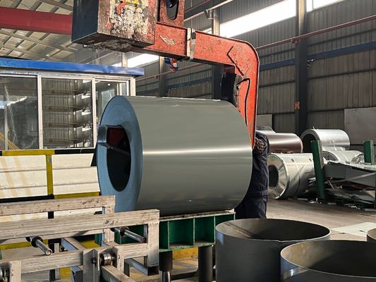 Bouwindustrie, dakbedekking van structuren Kleurbedekte PPGI/PPGL/Ppal/Gi/Gl/Blad/Coil/Plate/Panel Strip/Roll AZ coating