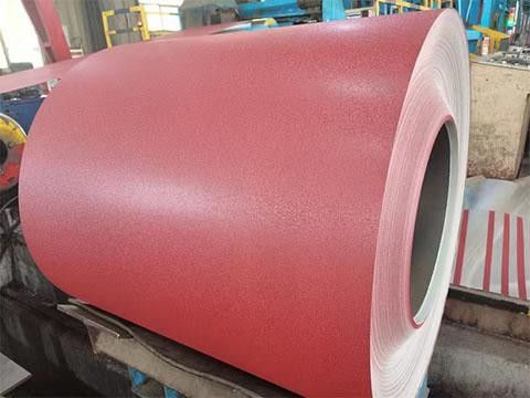 Polyester 0,3-0,8 mm PPGL Patroon geïmprimeerd Textured/Mat Voorgeverfde gegalvaniseerde stalen spoel PE, PVDF, HDP, SMP