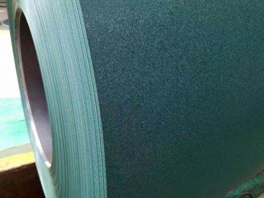 RAL6020 0,50*1040 PPGL AZ165 HDP PVDF 30 jaar Matt Textured Steel Coil Beckers Geverfd gegalvaniseerd stalen metalen dak
