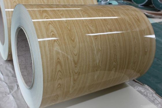 PVDF glad hout staal spiraal aluminium spiraal voor wandkant druppelrand