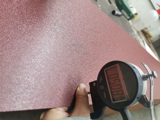 30 jaar Matt Textured RAL3011 0.50*1250 PPGI HDP Z275 Sherwin Williams Geverfd gegalvaniseerd stalen gegolfd dak