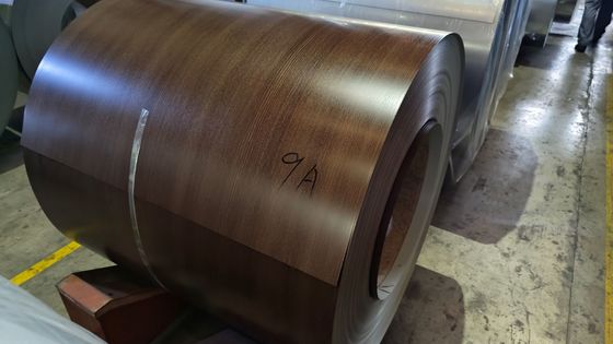 40 jaar garantie HDP hout graan staal metaalplaat gebruikt voor gevel bekleding 26Ga