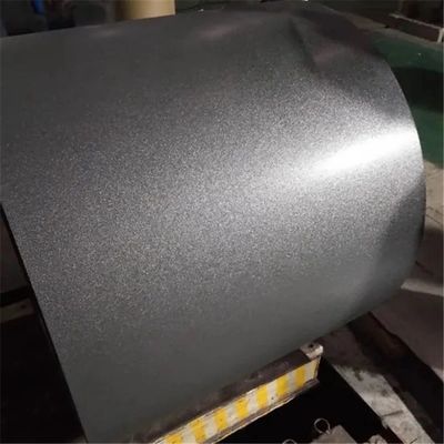 PVDF PPGl Z275 Textured Matt RAL9005 RAL9004 Voorgeschilderd gegalvaniseerd staal Zwart gegolfd daktegel