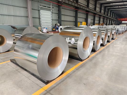 Blok met een tincoating BA T4 2.8/2.8 Hoogsterke elektrolytische tinplate spoel voor aerosol tinplate blikproducten