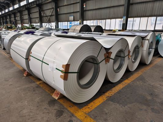 AZ150 Aluzinc Galvalumed Color Coated Steel Coil - Aanpassen van kleur 20-45 micron organische coating