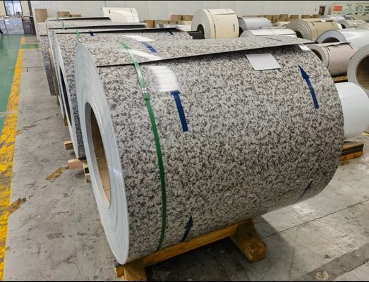 Aluminium spoelen Gevelpanelen 3003H26 Houtkorrels Marmeren korrels Voor gebouw bekleding