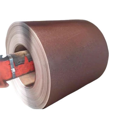 RAL3009 Oxide Red Wrinkle Matt AZ150 Geverfd stalen dakpaneel Getextuurde stalen metalen tegels